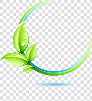 Logo Leaf Transprent Free   Green Leaf Logo Png  Transparent Png