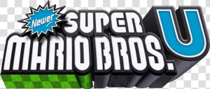 Newer Super Mario Bros   Newer Super Mario Bros U Logo  HD Png Download