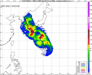 Tropical Cyclone Related Precipitation Feature   Png   Map  Transparent Png