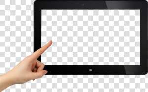 Finger Touch Tablet Png Image  Transparent Png