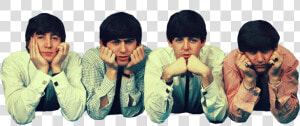 The Beatles In Line   Beatles Transparent Background  HD Png Download