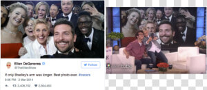 Ellen Tweet  HD Png Download