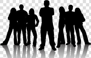 Silhouette Download Illustration   Teens Silhouette Png  Transparent Png