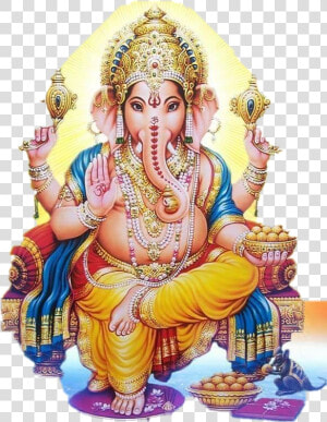  ganesha 🐘🙏💙   गणेश जी की फोटो  HD Png Download