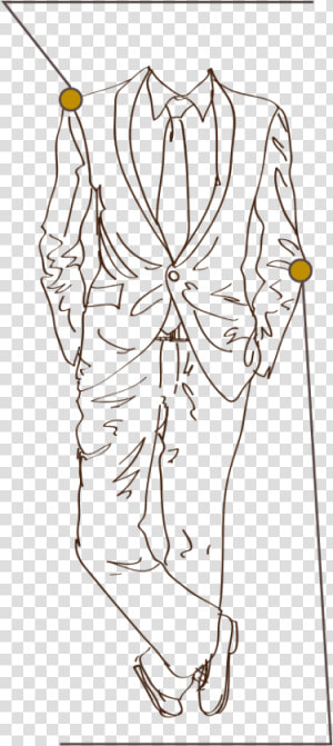 Wedding Attire For Men Drawing  HD Png Download