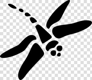 Dragon Fly   Dragonfly Black And White Clip Art  HD Png Download