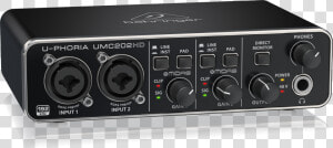 Behringer U Phoria Umc202hd  HD Png Download