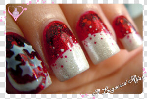 Singapore National Day Nail Art  HD Png Download