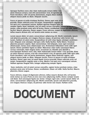 Document  HD Png Download