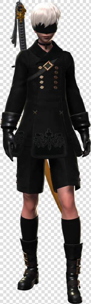 Nier Automata Transparent   Nier Automata 9s Transparent  HD Png Download