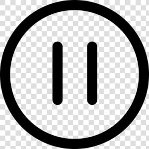 Art line Art graphics   Pause Button  HD Png Download