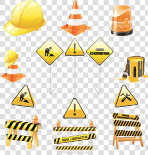 Sign Png Hd   Safety Items For Construction  Transparent Png