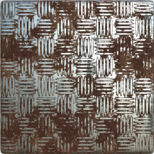 Rusty Metal Treadplate Texture With Classic Pattern    Wood  HD Png Download