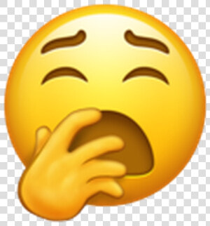 Yawning Emoji  HD Png Download