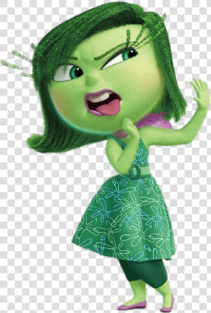 Transparent Inside Out Characters Png   Disgust Inside Out Png  Png Download