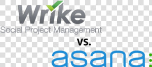 Wrike Vs Asana   Png Download   Electric Blue  Transparent Png
