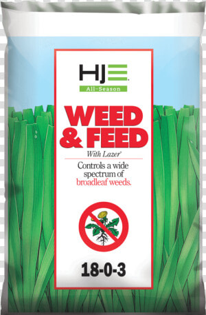 18 00 03 Weed  amp  Feed W lazer® Hje Fertilizer   Carmine  HD Png Download