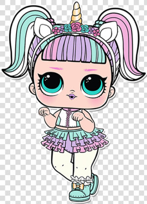 Boneca Lol Surprise Unicornio  HD Png Download