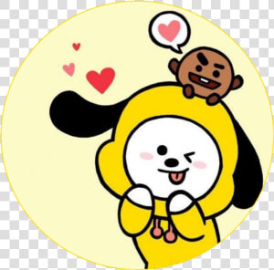  bt21  chimmy  95gwiyomi95   Chimmy And Shooky  HD Png Download