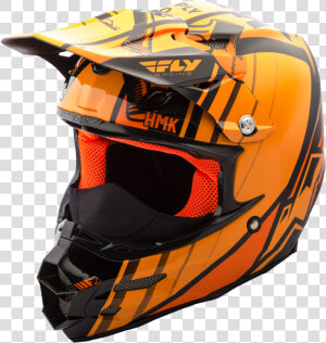 Fly Carbon Hmk Pro Orange Black   Motorcycle Helmet  HD Png Download