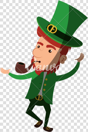 Clip Art Irish Elf   Saint Patrick  39 s Day  HD Png Download