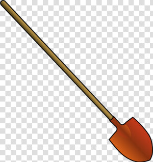 Roundpointshovel Clip Art   Shovel And Rake Clipart  HD Png Download