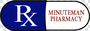 Rx Minuteman Pharmacy   Sign  HD Png Download