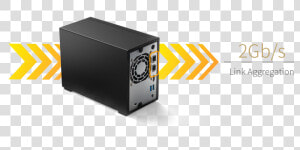 As3102t V2   Asustor As3102t V2 Port  HD Png Download