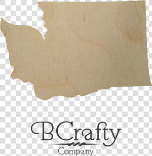 Wooden Washington State Shape Cutout   Washington State Shape  HD Png Download