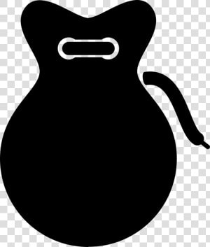 Transparent Music Instruments Clipart Png   Silueta Castañuelas  Png Download