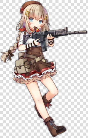 Girl Frontline Ff Fnc  HD Png Download
