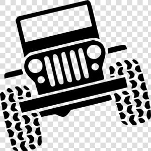 Clip Art Jeep Grill Cliparts   Car Decals Svg  HD Png Download
