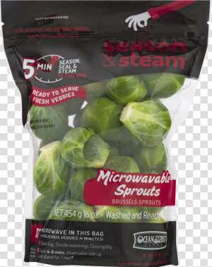 Season And Steam Brussel Sprouts  HD Png Download