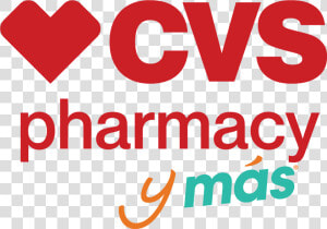 Cvs Pharmacy Y Mas Logo Stacked   Cvs Pharmacy Y Mas Logo  HD Png Download
