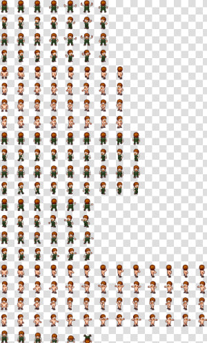 Sprite Sheet Pixel Art   Sprite Pixel Art Free  HD Png Download