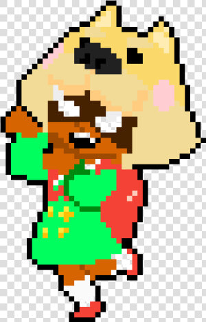 Nita Shiba Brawl Stars Pixel Art  HD Png Download
