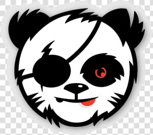Panda Head Png   Evil Panda  Transparent Png