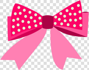  mq  pink  dots  bow  bows  ribbon   Lazo Minnie Png  Transparent Png