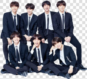  bts  festa   Bts With Black Hair  HD Png Download