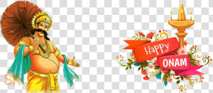 Mahabali Onam  HD Png Download