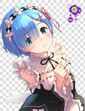  ♚  Tsundere Service Taller Gráfico   Rem Re Zero Fanart  HD Png Download