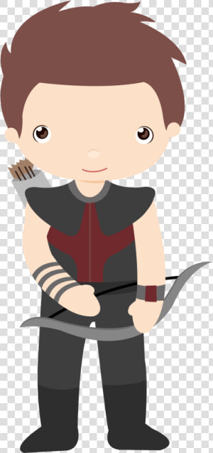 Superhero Kid Png   Super Hero Hawkeye Clip Art Free  Transparent Png