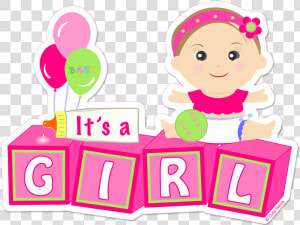 Its A Girl Clipart  HD Png Download