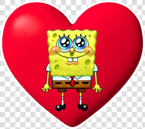 Spongebob Heart Freetoedit Patrick Squidward Mrkrabs   Spongebob Squarepants Hearts  HD Png Download