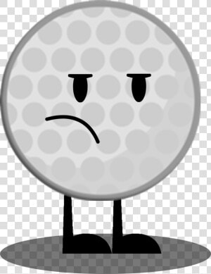 Transparent Tennis Ball Clipart   Bfdi Golf Ball  HD Png Download