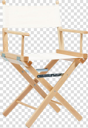 Telami Director S Chair Natural Wood   Directors Chair Telami  HD Png Download