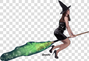  witch  halloween  wicked  wickedwitch  broomstick   Illustration  HD Png Download