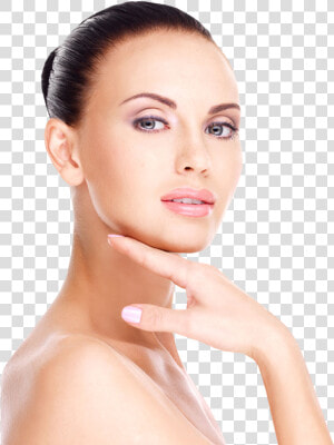 Transparent Woman S Face Clipart   Botox Treatment Areas Face  HD Png Download