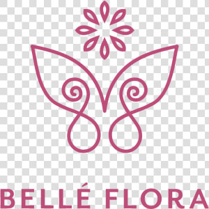 Belle Flora Logo   Illustration  HD Png Download