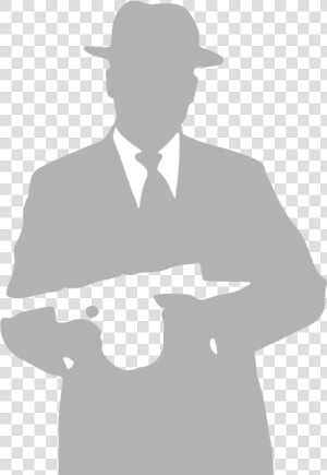 Atl Golf   Fbi G Man Silhouette  HD Png Download